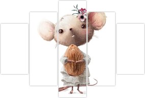 Tablou - Animăluț în acuarelă N⁰2 (150x105 cm)