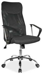 Scaun de birou Q-025 material negru