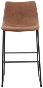 Set scaune tip bar 2buc. Franklin (maro auriu). 1009963