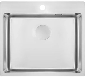 Chiuvetă de bucătărie Deante ZPO_010B OLFATO 50,5x55 cm oțel periat