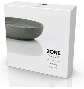 Savonieră verde din porțelan Nova – Zone