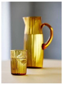 Carafă din sticlă Bitz Kusintha, 1,2 l, portocaliu