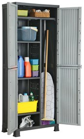 vidaXL Dulap din plastic, 68x39x171,5 cm