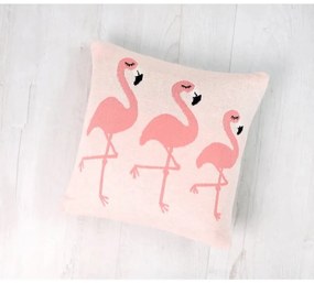 Perna Decor Bumbac Flamingo Roz