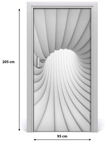 Autocolante pentru usi tunel Abstracție
