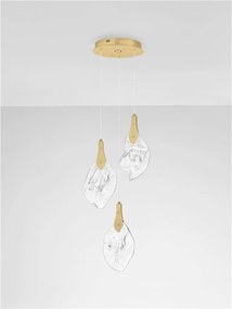 Lustra LED suspendata design decorativ BELLINA D-30,5cm