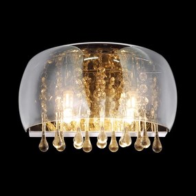 Aplica de perete design modern KALLA fumuriu 15809W GL