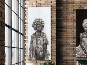 Tablou de perete decorativ canvas Kisai, 70x160cm SV-207584