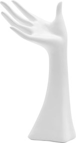 Suport bijuterii Hand Alb 10x20cm