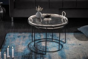 Set de 2 masute design industrial Elements Oriental