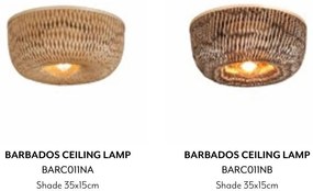 Plafoniera Eco, Bambus, Barbados natural/brown 35cm