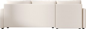 Coltar extensibil VENORIA, crem, colt reversibil, 220x143 cm + 2 perne GRATUIT