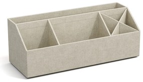 Organizator pentru papetărie din carton Elisa Canvas Paper Laminate – Bigso