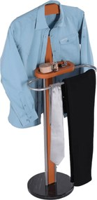 Stander haine LUKE, fag/argintiu, lemn/metal, 30x118 cm