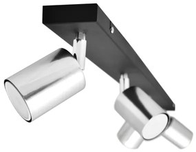 Spot LED TUNE 4xGU10/4,8W/230V crom mat/negru