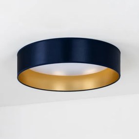 Plafonieră LED Duolla ROLLER LED/24W/230V d. 45 cm albastru/auriu