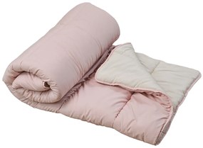 Pilota 4 anotimpuri 140x200 cm din fibra goala, roza