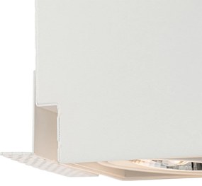 Spot integrat alb GU10 AR70 fără rama - Oneon