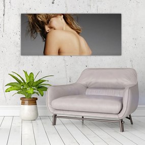 Tablou - Imaginea unei femei care face baie (120x50 cm)