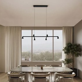 Lustra suspendata cu 6 spoturi LED RIVO