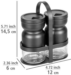 Solniță și piperniță cu suport Melli – Wenko