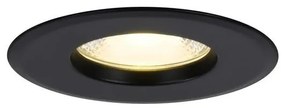 Spot LED incastrabil baie IP65 Rosalee negru