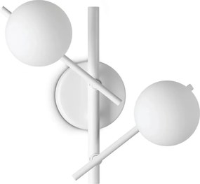 Aplica de perete moderna ATLAS AP2 BIANCO