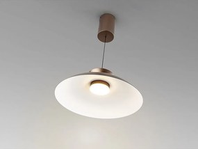 Lustra/ Pendul LED design modern Ion bronz 48cm