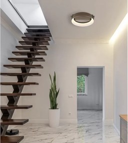 Mini Plafoniera LED metal maro cafeniu SYRAKUS