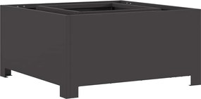 vidaXL Cuptor de foc Negru 60 x 60 x 30 cm Oțel