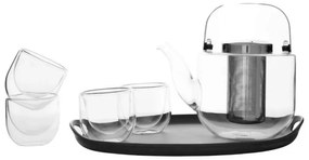 Set pentru preparare / servire ceai BJORN Viva Scandinavia V32801, 6 piese, Sticla, Transparent