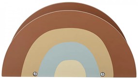 Raft multicolor din MDF 24 cm Dave