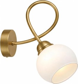 Lampă de perete BAROC 1xE14/40W/230V aurie
