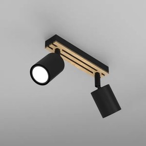 Spot TERRA 2xGU10/8W/230V negru