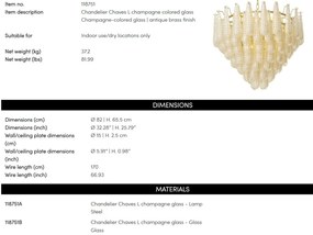Candelabru, Lustra deosebita LUX design modern Chaves L