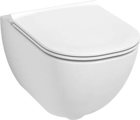 WC suspendat + capac WC MIO + plăcuță de comandă DUAL + modul încastrat + garnitură