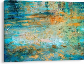 Tablou - Abstract albastru (70x50 cm)