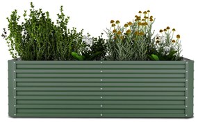 Blumfeldt High Grow Straight ghiveci, 1200 L, Ergonomic, Rezistent la intemperii, Bază deschisă