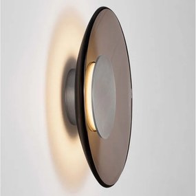 Aplica de perete LED design ambiental Esti maro inchis