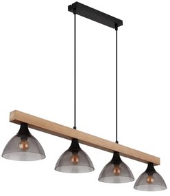 Lustră pe cablu LINDI 4xE14/15W/230V Globo 15544-4H