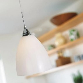 Pendul modern diam.20cm Read sticla alba 73163010NL