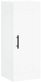 830524 vidaXL Dulap de perete, alb, 34,5x34x90 cm, lemn prelucrat