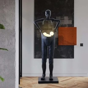 Immax 08807XL - Lampadar SILUETTE 4xG9/10W/230V 185 cm Human Houdini