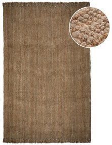 Covor în culoare naturală din iută 300x400 cm Jute Boucle – Flair Rugs