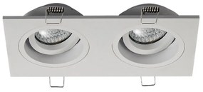 Spot incastrabil modern Chuck DL 2 alb