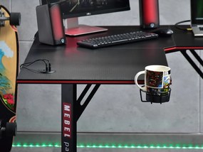 Masă PC Matts C (negru). 1109785