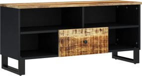 vidaXL Dulap TV, 100x33x46 cm, lemn masiv de mango și lemn prelucrat