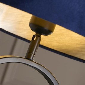 Veioza/Lampa de masa decorativa Modish negru/navy