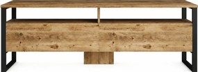 Comoda TV ML19-A, pin atlantic, PAL melaminat/plastic, 180x36x56 cm