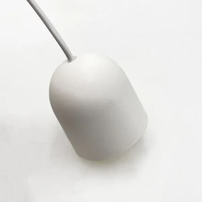 Brilagi - Lustră suspendată pe cablu SIRIJA MODERN 1xE27/60W/230V Ø 35 cm alb